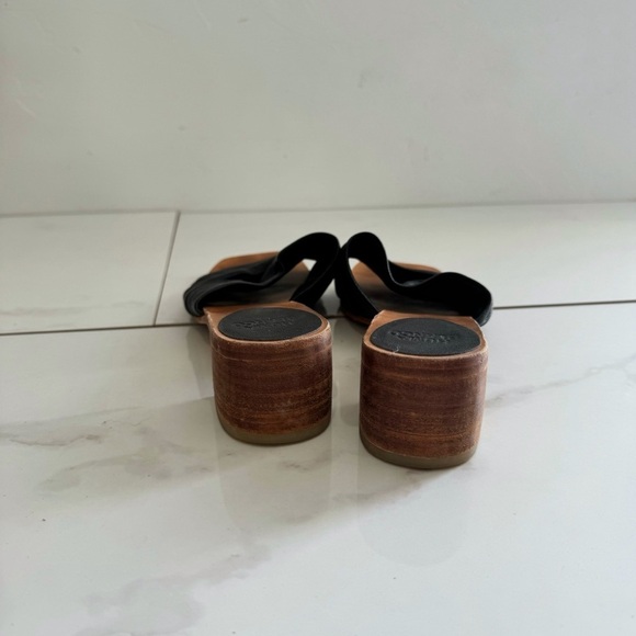 Huma Blanco Dalia Sandals in Black Leather - Picture 5 of 6